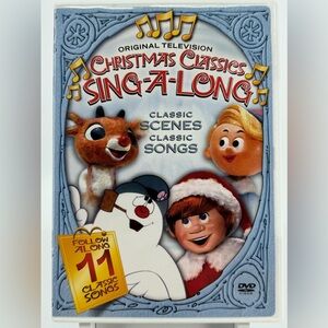 Christmas Classics Sing-A-Long on DVD.